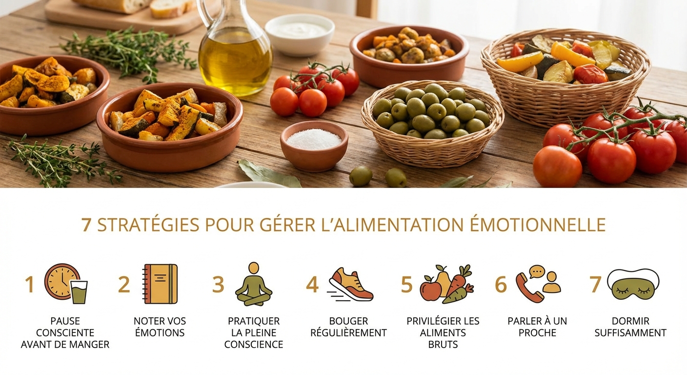 Les 7 stratégies validées pour réguler l'alimentation émotionnelle