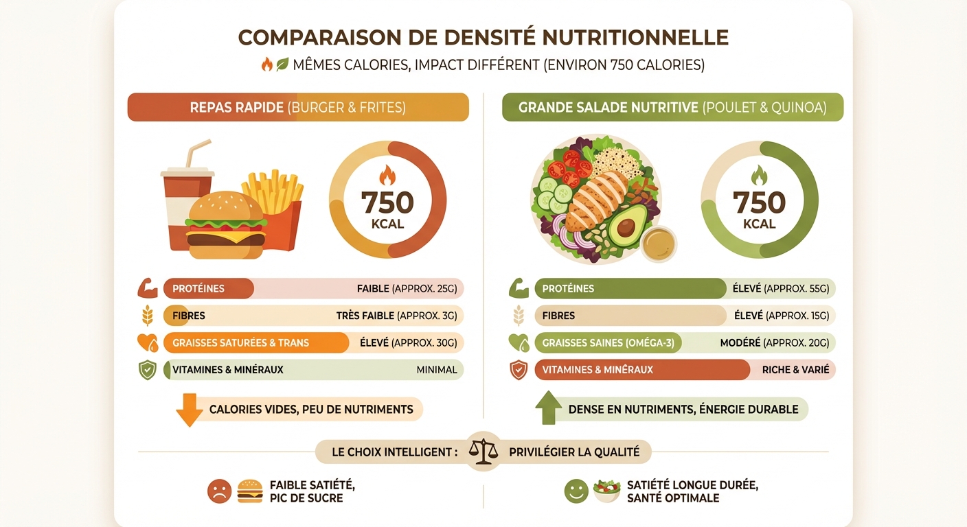 Importance de la densité nutritionnelle pour le maintien musculaire