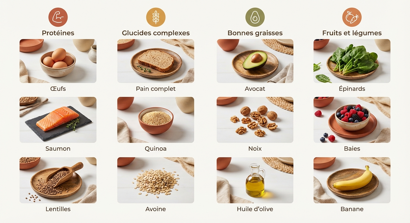 Les 12 meilleurs aliments anti-fatigue classés par catégorie nutritionnelle