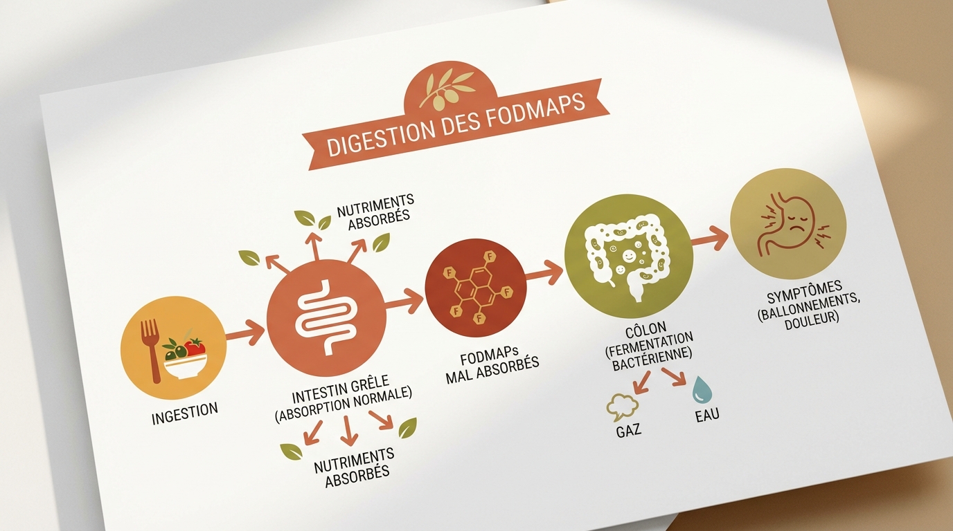 Digestion des FODMAPs