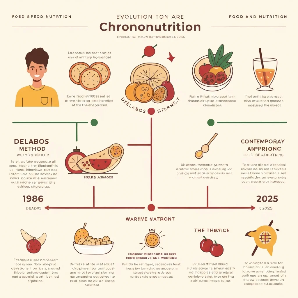 Évolution de la chrononutrition : méthode Delabos 1986 vs approche moderne 2025