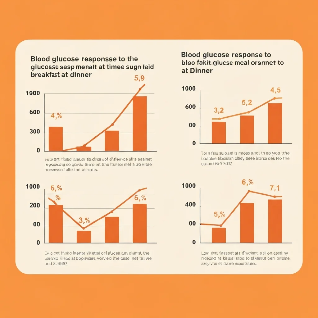 Menu chrononutrition type en 4 repas : petit-déjeuner gras, déjeuner dense, goûter sucré, dîner léger