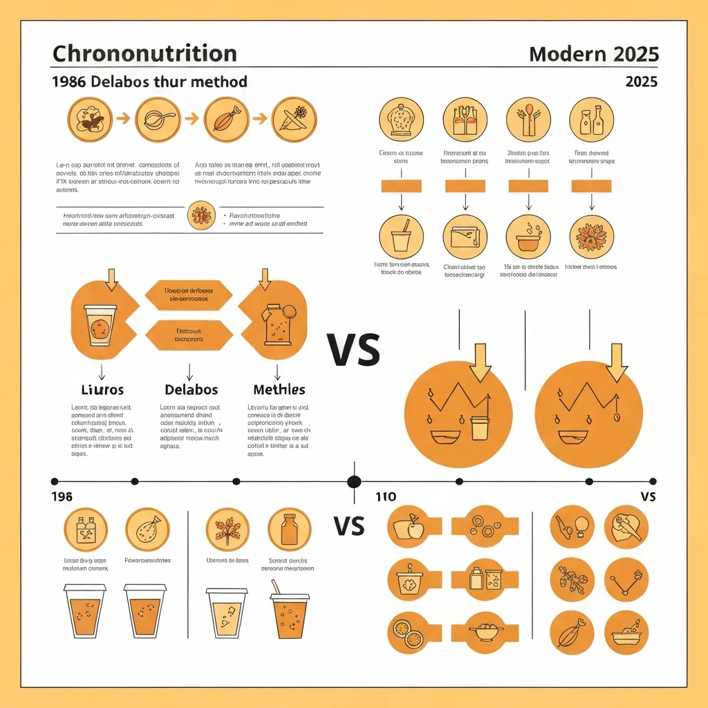 Comparaison scientifique des effets métaboliques entre alimentation précoce et tardive