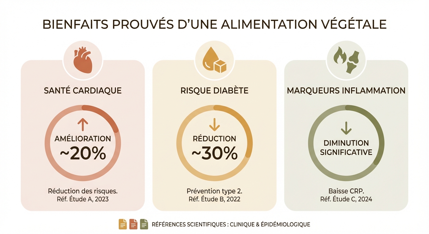 Bienfaits santé prouvés du régime flexitarien selon les études scientifiques