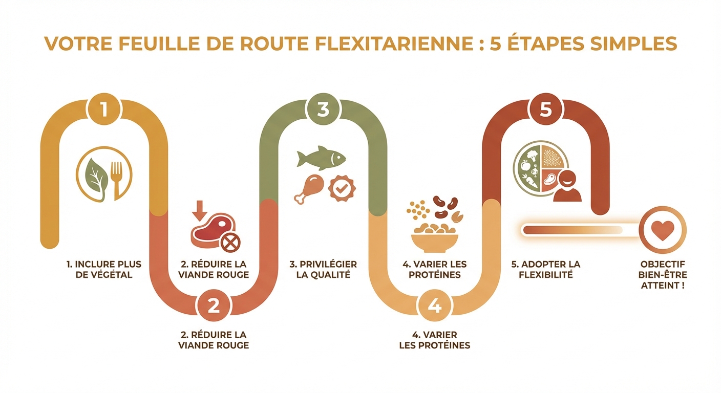 Guide en 5 étapes pour devenir flexitarien facilement
