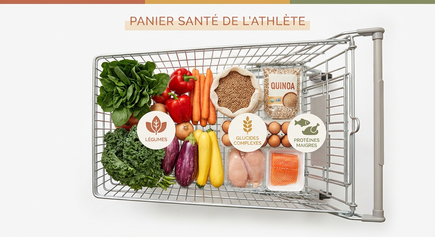 Liste de courses idéale pour un sportif