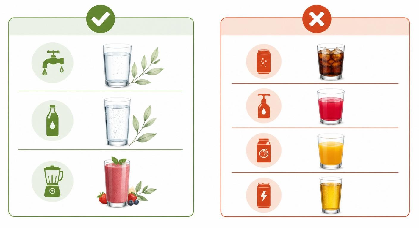 Boissons adaptées et à éviter pour un enfant de 3 ans