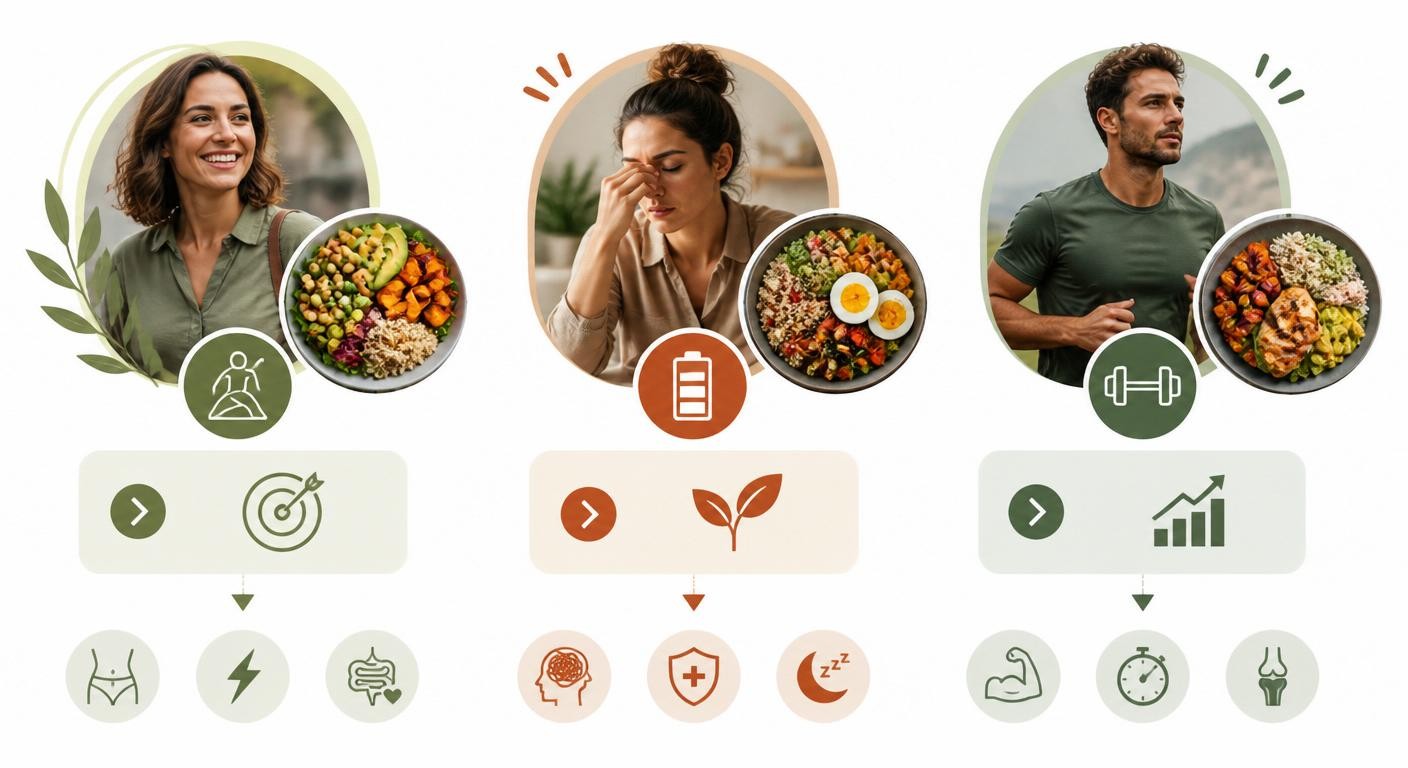 Trois profils nutritionnels et leurs besoins spécifiques pour maigrir durablement