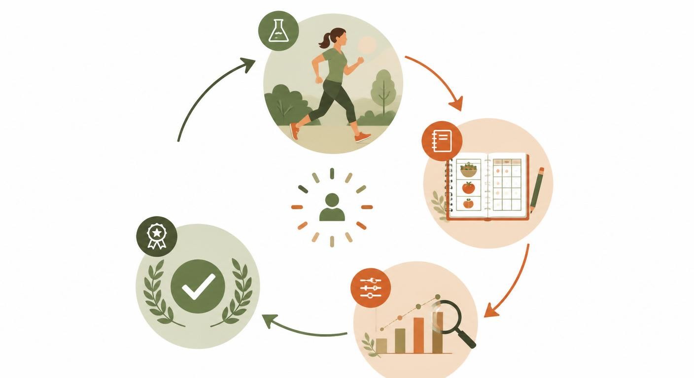 Cycle de construction d'un protocole nutritionnel personnalisé