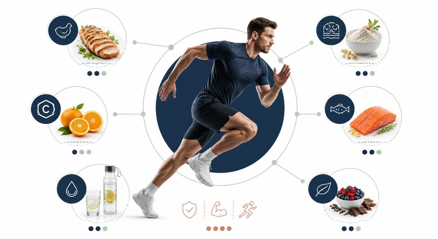 Stratégie nutritionnelle du sportif pour préserver ses articulations