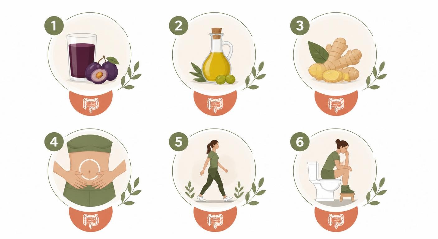 Six remèdes naturels contre la constipation à adopter au quotidien