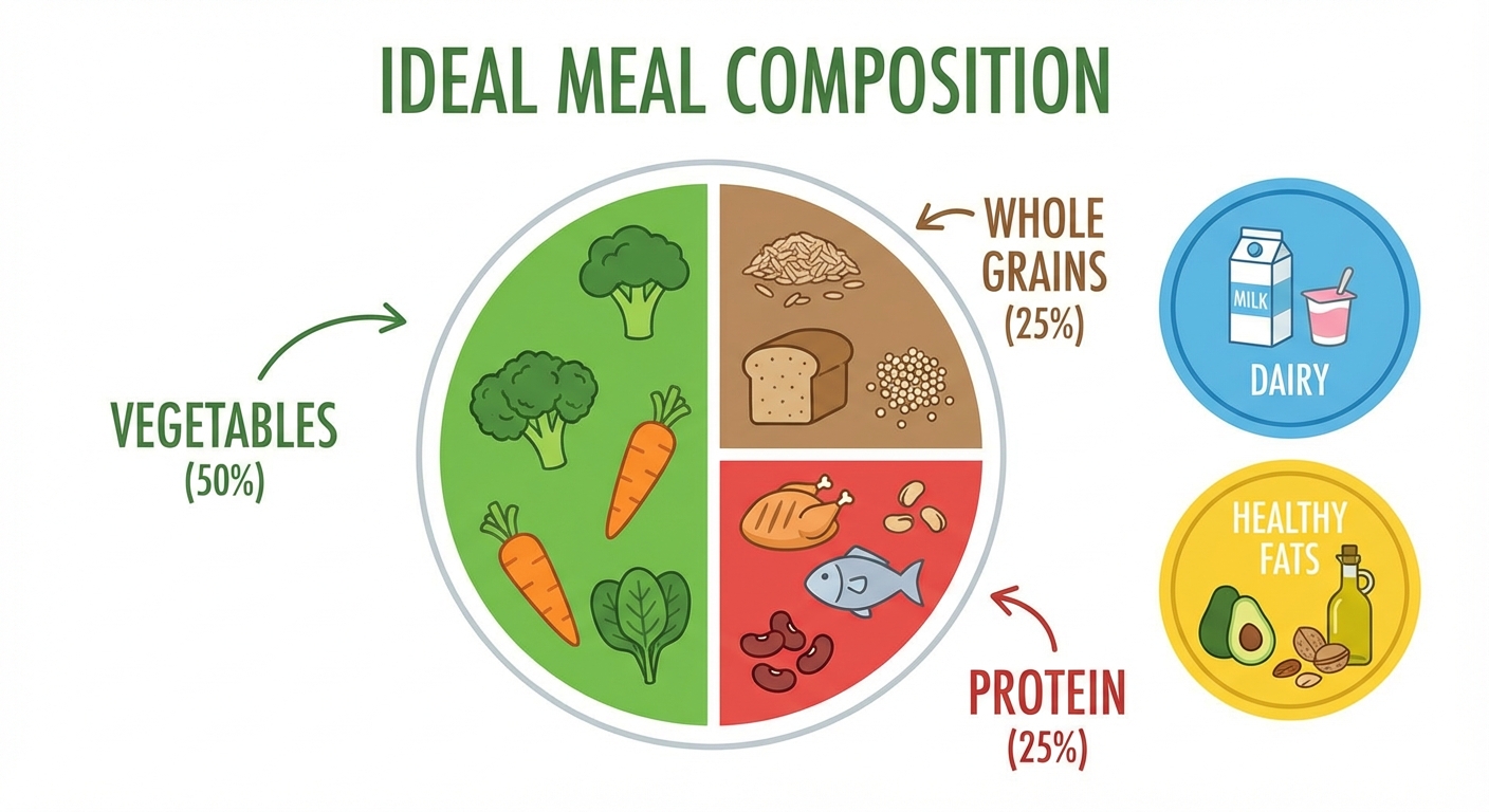 Les 5 bénéfices d'un plan repas hebdomadaire : temps, budget, santé, anti-gaspillage, sérénité
