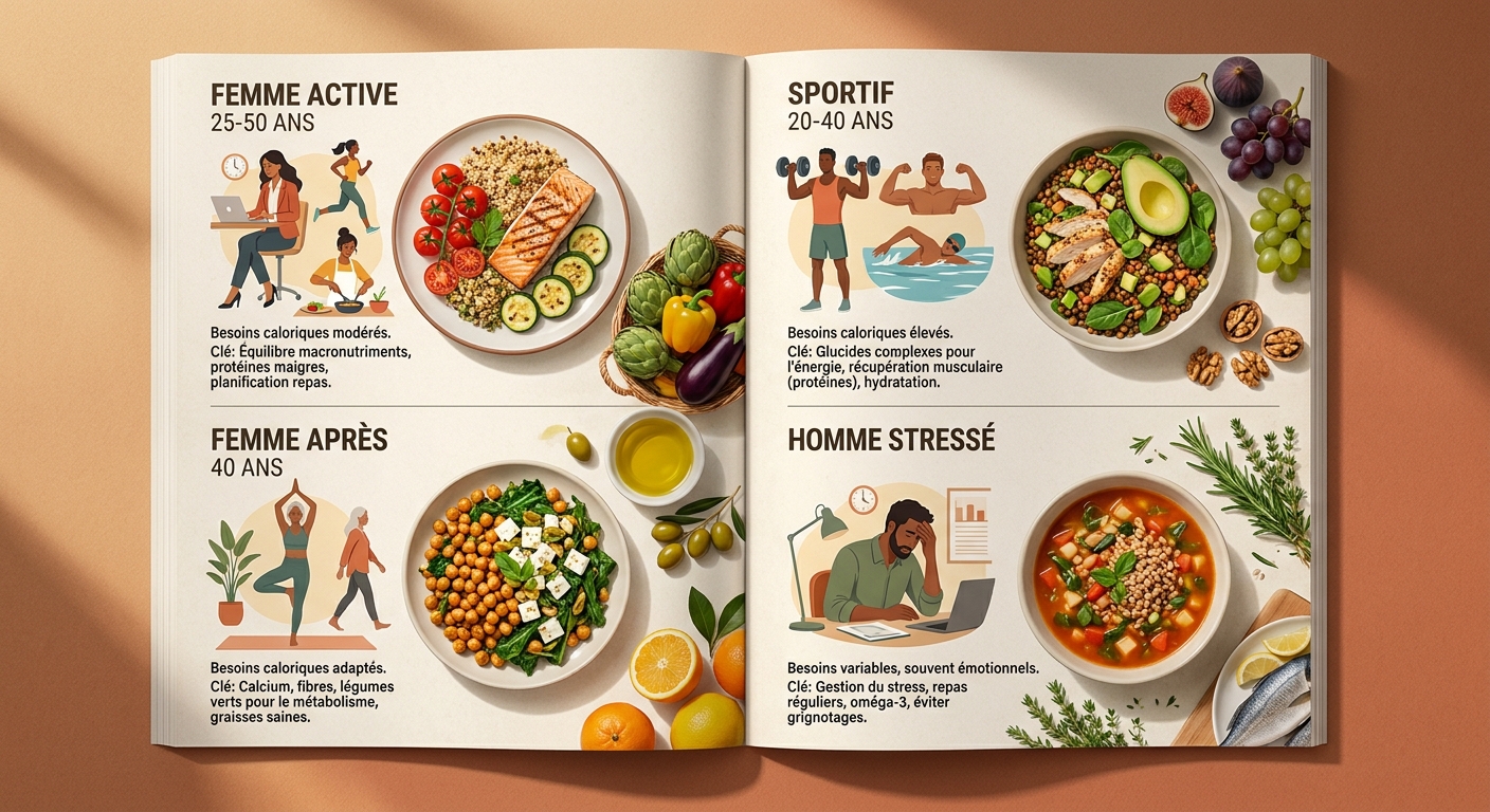 Personnalisation d'un programme pour perte de poids selon le profil