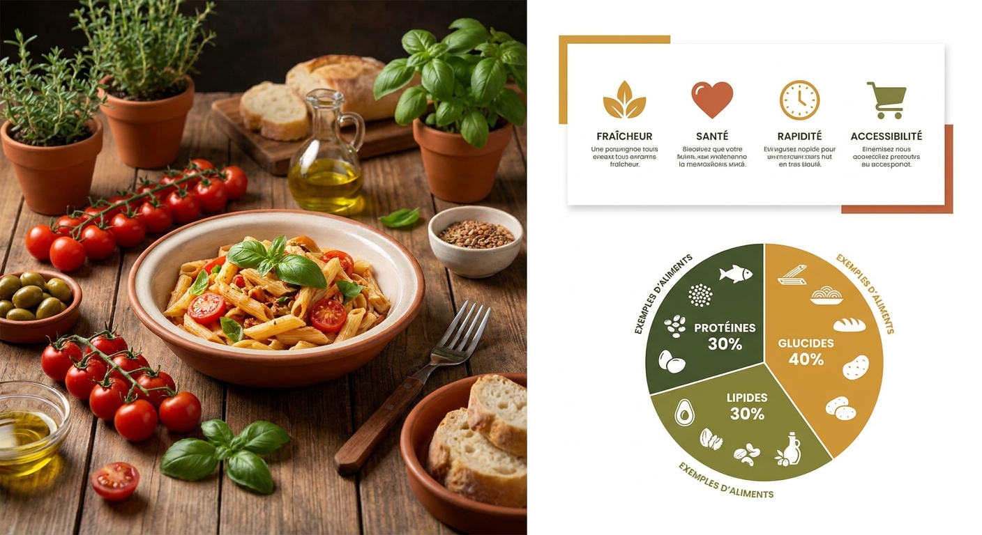 Repartition recommandee des macronutriments en perte de poids