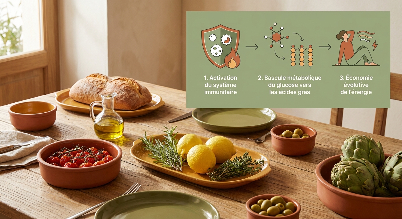 Infographie expliquant pourquoi la maladie coupe l'appétit