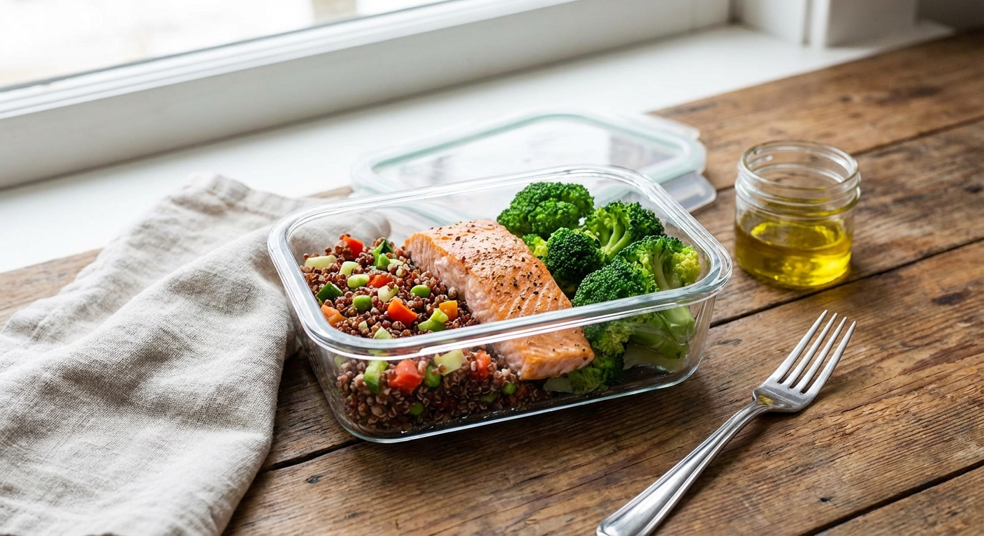 Exemple de repas anti-inflammatoire préparé