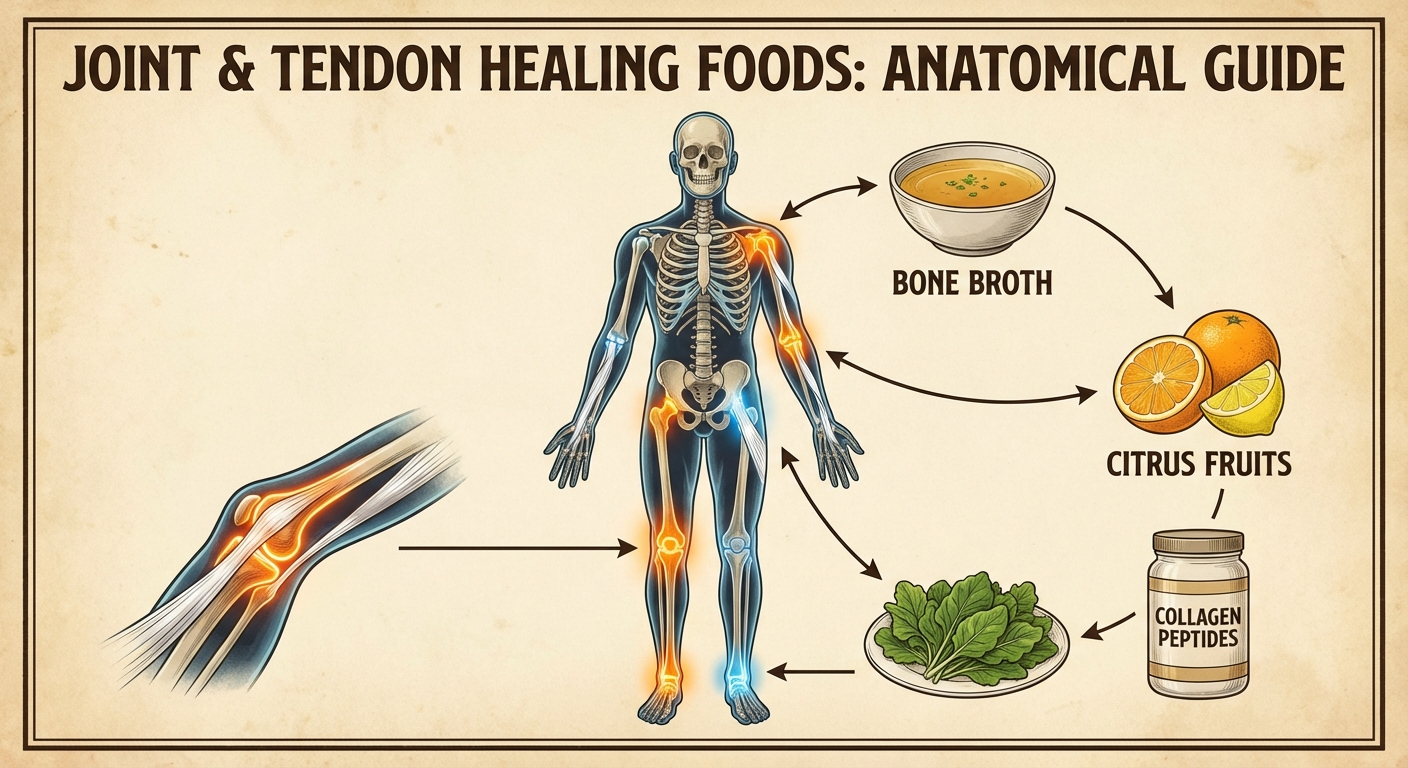 Aliments ciblés pour la guérison des articulations et tendons