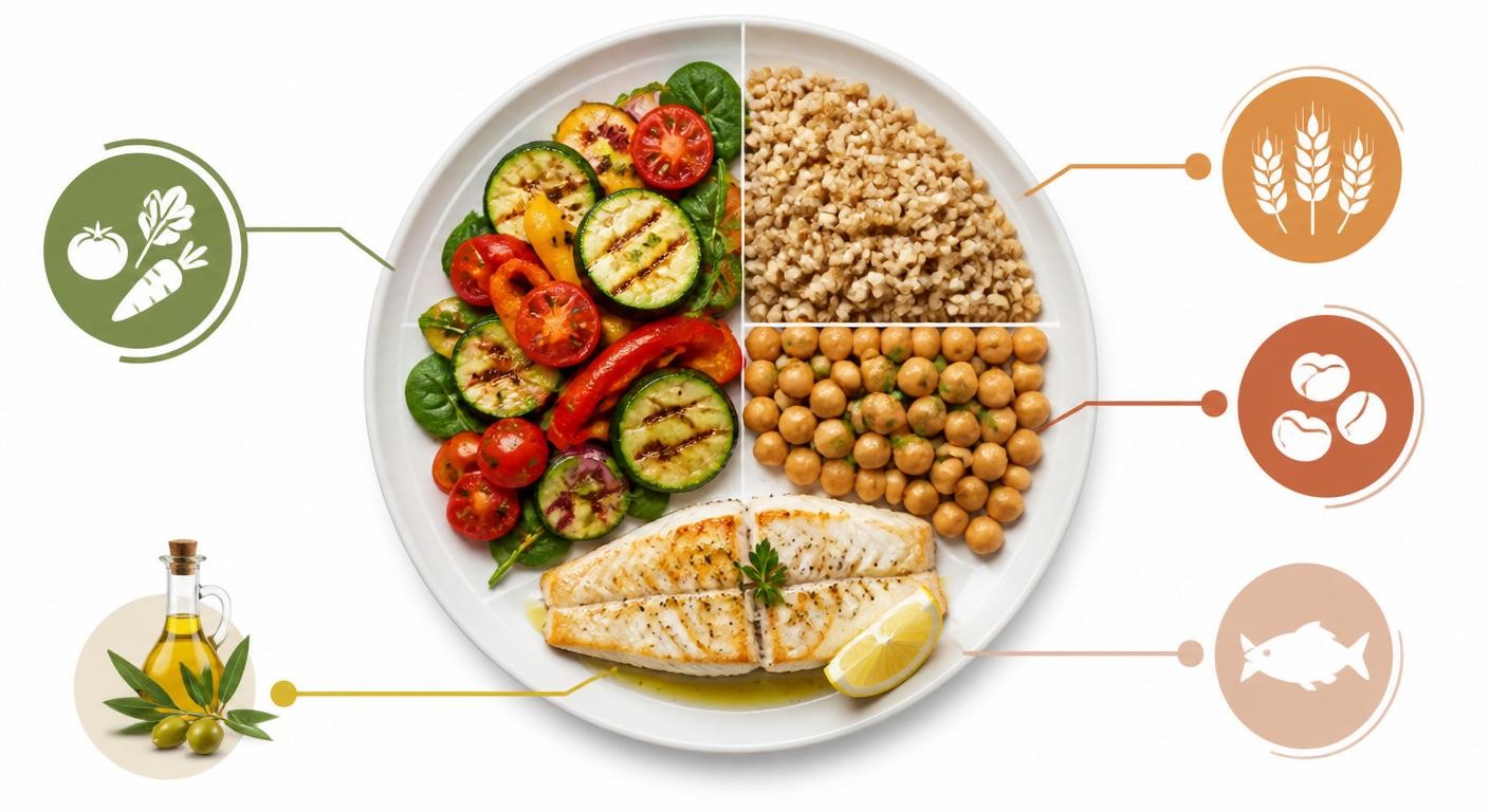L'assiette méditerranéenne idéale pour débuter